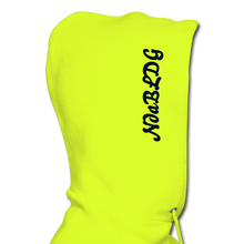 Load image into Gallery viewer, NdaBLDG &quot;SHOT TIME &quot;Men&#39;s Hoodie - safety green
