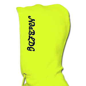 NdaBLDG "SHOT TIME "Men's Hoodie - safety green