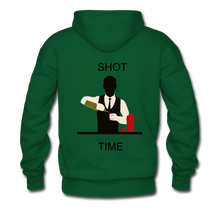 Load image into Gallery viewer, NdaBLDG &quot;SHOT TIME &quot;Men&#39;s Hoodie - forest green
