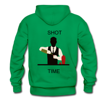 Load image into Gallery viewer, NdaBLDG &quot;SHOT TIME &quot;Men&#39;s Hoodie - kelly green
