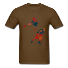 Load image into Gallery viewer, NdaBLDG &quot;B-Ball&quot; T-Shirts - brown
