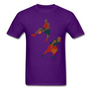 NdaBLDG "B-Ball" T-Shirts - purple