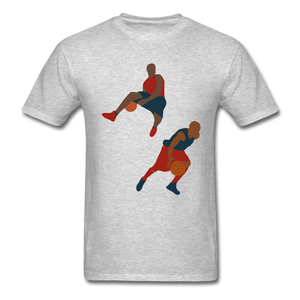 NdaBLDG "B-Ball" T-Shirts - heather gray