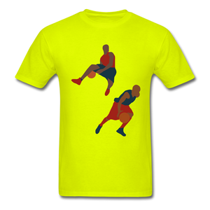 NdaBLDG "B-Ball" T-Shirts - safety green