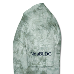 NdaBLDG "B-Ball" T-Shirts - military green tie dye