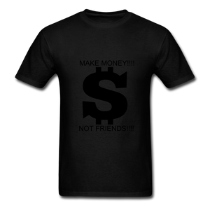 NdaBLDG "$ NO FRIENDS " T-Shirt - black