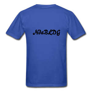 NdaBLDG "$ NO FRIENDS " T-Shirt - royal blue