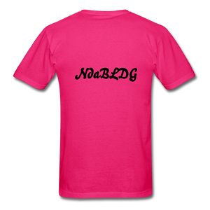 NdaBLDG "$ NO FRIENDS " T-Shirt - fuchsia