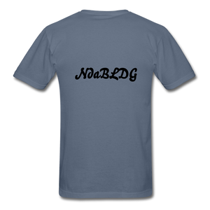 NdaBLDG "$ NO FRIENDS " T-Shirt - denim