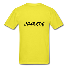 Load image into Gallery viewer, NdaBLDG &quot;$ NO FRIENDS &quot; T-Shirt - yellow
