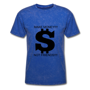 NdaBLDG "$ NO FRIENDS " T-Shirt - mineral royal