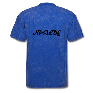 NdaBLDG "$ NO FRIENDS " T-Shirt - mineral royal