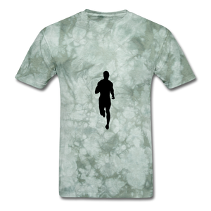 NdaBLDG "Runners" - military green tie dye