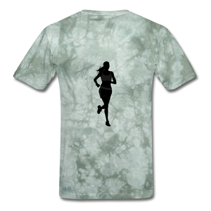 NdaBLDG "Runners" - military green tie dye