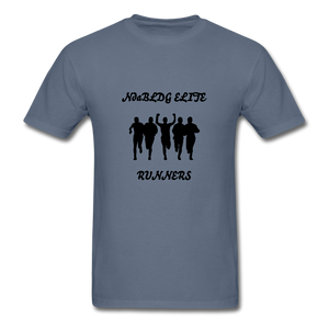 NdaBLDG 'ELITE RUNNERS" T-Shirt - denim
