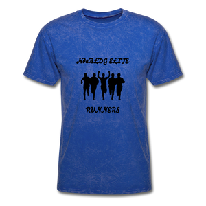 NdaBLDG 'ELITE RUNNERS" T-Shirt - mineral royal