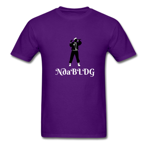 NdaBLDG 'MC" T-SHIRTS - purple