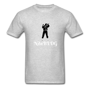 NdaBLDG 'MC" T-SHIRTS - heather gray