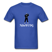 Load image into Gallery viewer, NdaBLDG &#39;MC&quot; T-SHIRTS - royal blue
