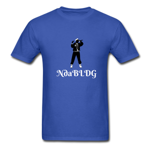 NdaBLDG 'MC" T-SHIRTS - royal blue