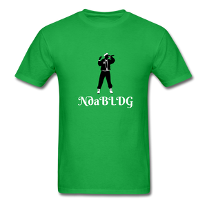 NdaBLDG 'MC" T-SHIRTS - bright green