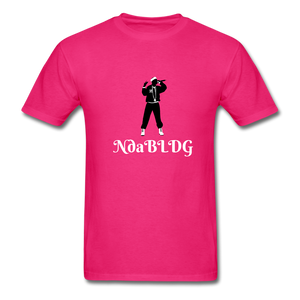 NdaBLDG 'MC" T-SHIRTS - fuchsia