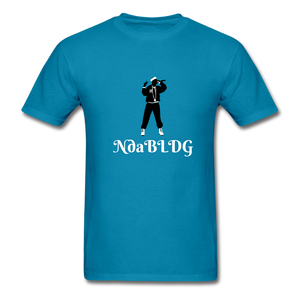 NdaBLDG 'MC" T-SHIRTS - turquoise