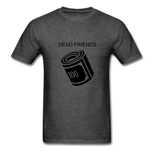 NdaBLDG "DEAD FRIENDS "  T-Shirt - heather black