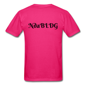 NdaBLDG "DEAD FRIENDS "  T-Shirt - fuchsia