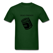 Load image into Gallery viewer, NdaBLDG &quot;DEAD FRIENDS &quot;  T-Shirt - forest green
