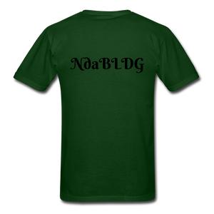 NdaBLDG "DEAD FRIENDS "  T-Shirt - forest green