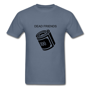 NdaBLDG "DEAD FRIENDS "  T-Shirt - denim