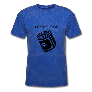 NdaBLDG "DEAD FRIENDS "  T-Shirt - mineral royal