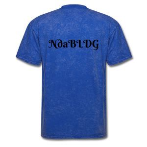 NdaBLDG "DEAD FRIENDS "  T-Shirt - mineral royal