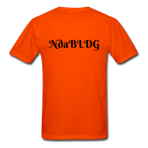 NdaBLDG "DEAD FRIENDS "  T-Shirt - orange