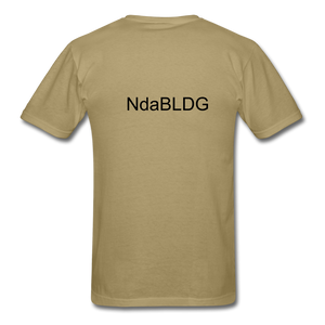 NdaBLDG "SHOT TIME" T-SHIRTS - khaki