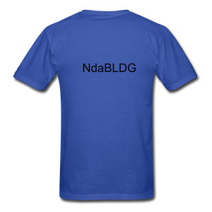 NdaBLDG "SHOT TIME" T-SHIRTS - royal blue