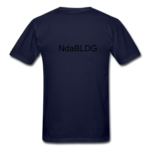 NdaBLDG "SHOT TIME" T-SHIRTS - navy