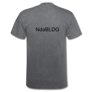 NdaBLDG "SHOT TIME" T-SHIRTS - mineral charcoal gray