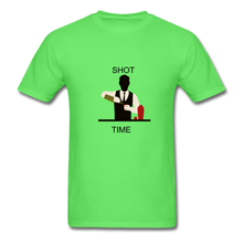 Load image into Gallery viewer, NdaBLDG &quot;SHOT TIME&quot; T-SHIRTS - kiwi
