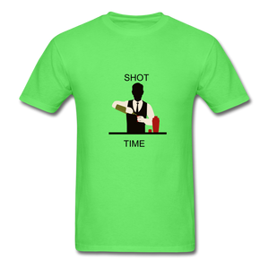 NdaBLDG "SHOT TIME" T-SHIRTS - kiwi