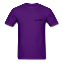 Load image into Gallery viewer, NdaBLDG BLACK LOVE  T-Shirts - purple
