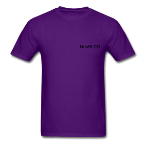 NdaBLDG BLACK LOVE  T-Shirts - purple