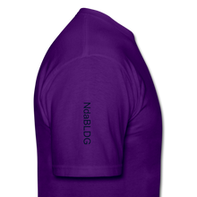 Load image into Gallery viewer, NdaBLDG BLACK LOVE  T-Shirts - purple
