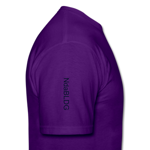 NdaBLDG BLACK LOVE  T-Shirts - purple