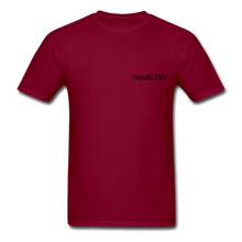 Load image into Gallery viewer, NdaBLDG BLACK LOVE  T-Shirts - burgundy
