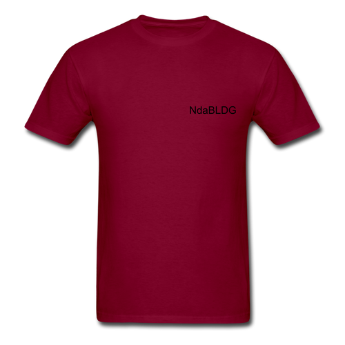 NdaBLDG BLACK LOVE  T-Shirts - burgundy
