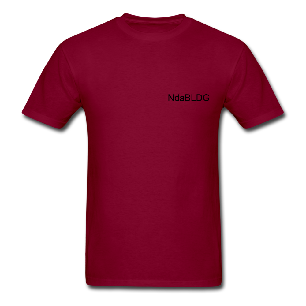 NdaBLDG BLACK LOVE  T-Shirts - burgundy