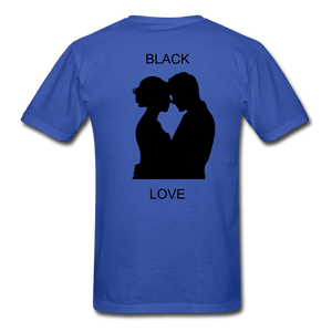 NdaBLDG BLACK LOVE  T-Shirts - royal blue