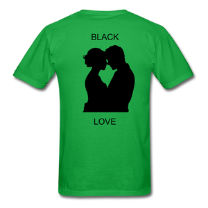 NdaBLDG BLACK LOVE  T-Shirts - bright green